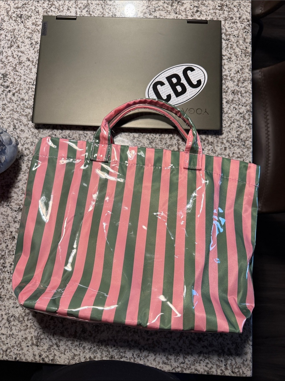 Striped trending bag